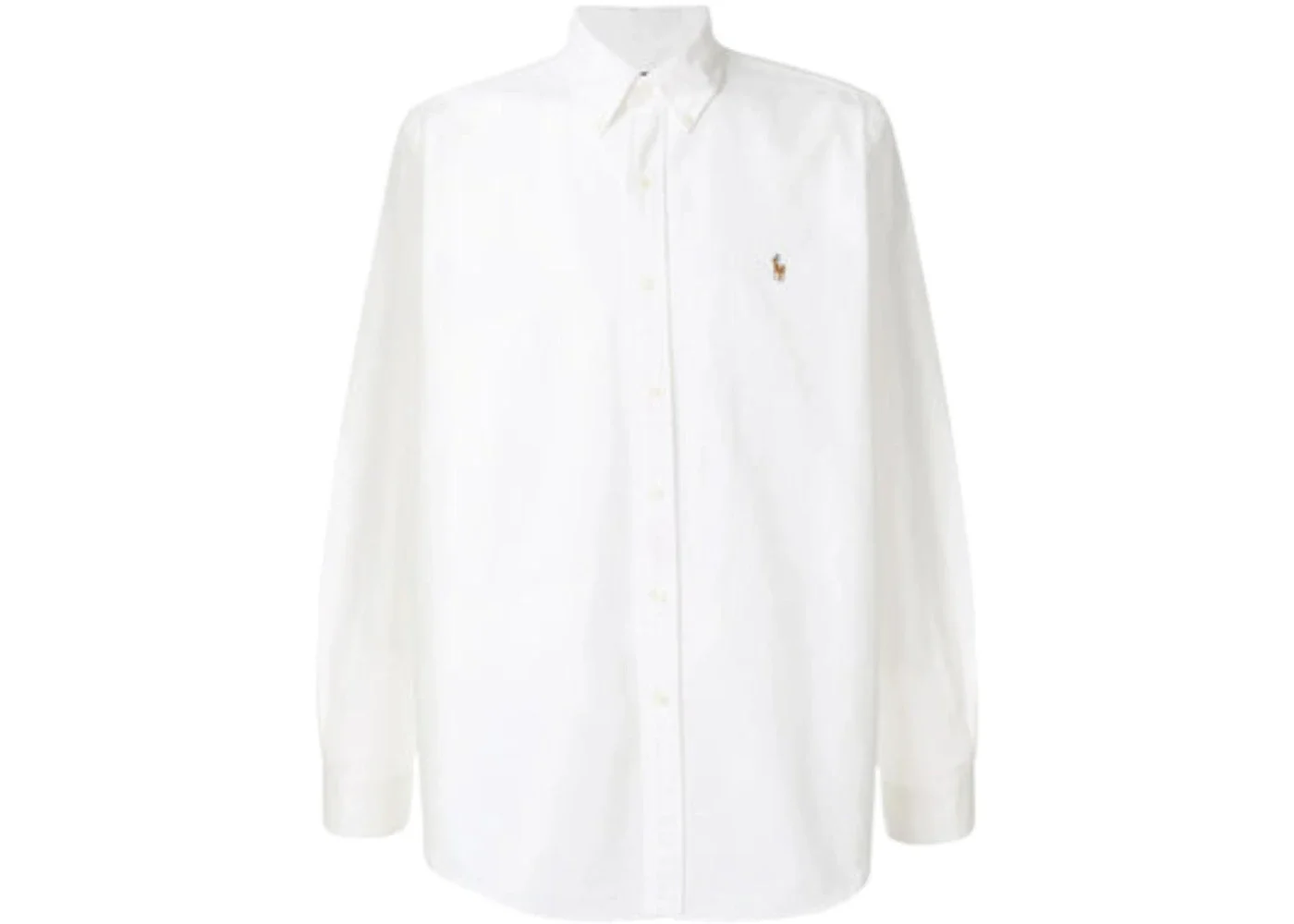 Polo Ralph Lauren Long Sleeve Oxford Sport Shirt White - 1