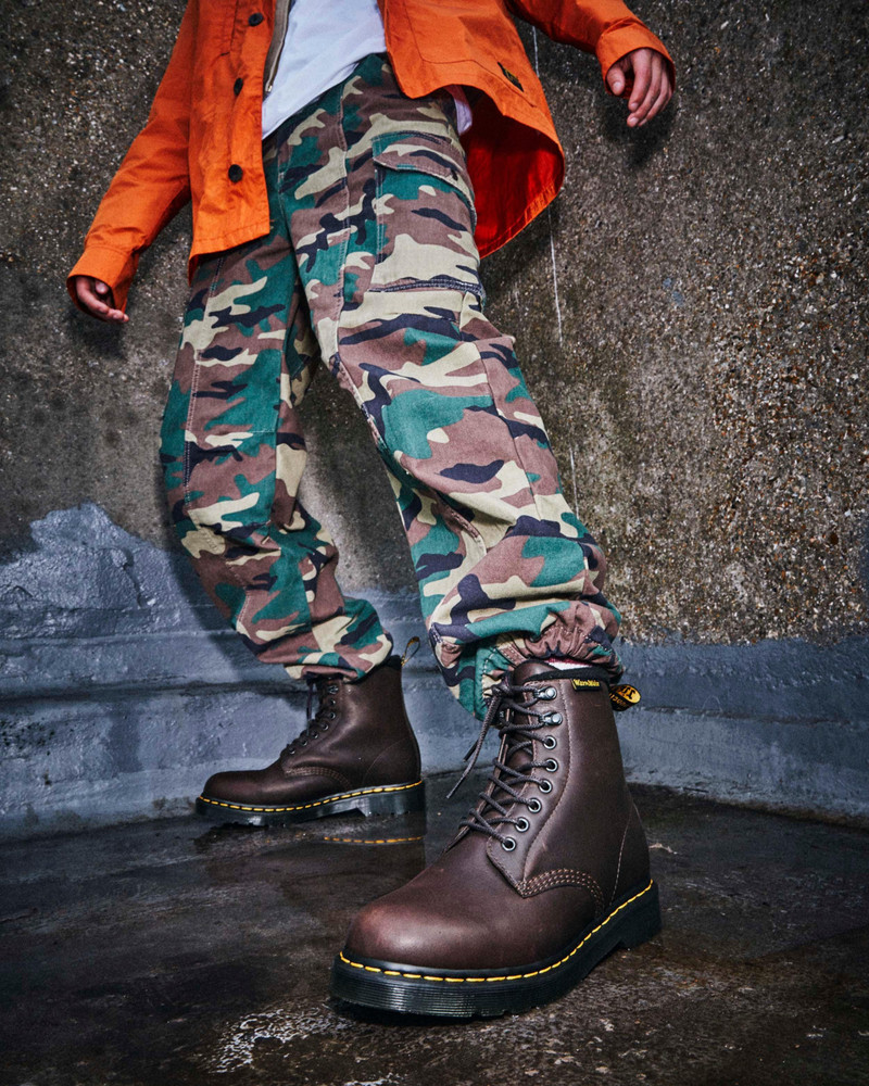 1460 Warmwair Leather Lace Up Boots 6