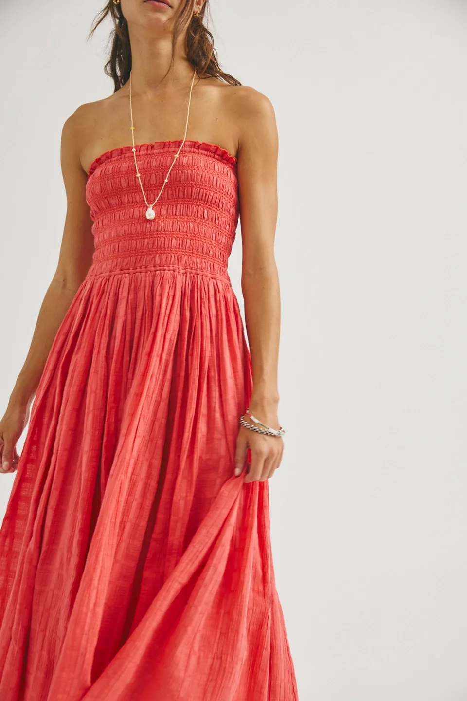 Raven Solid Convertible Maxi Skirt - 1