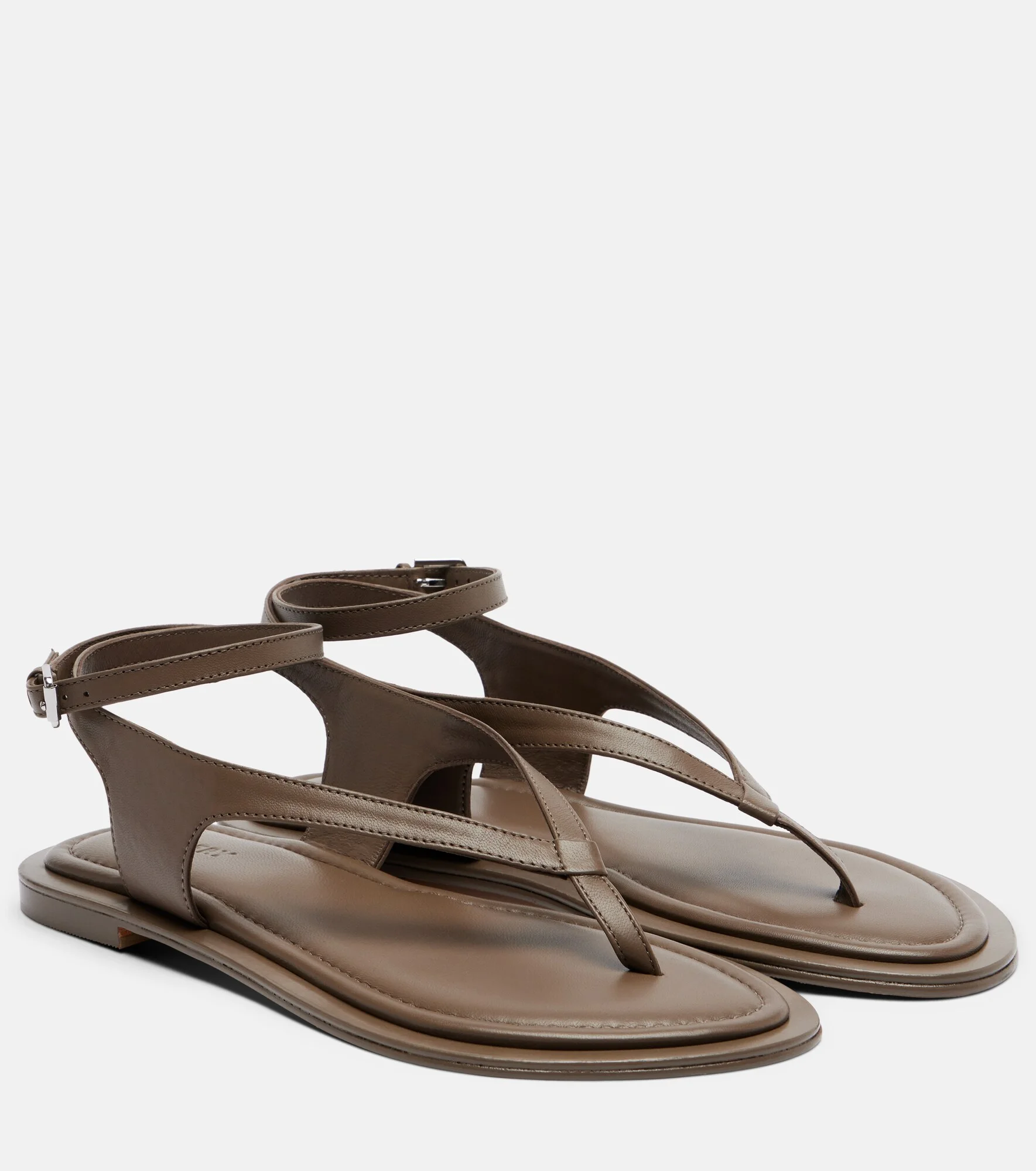 Sabine leather thong sandals - 1