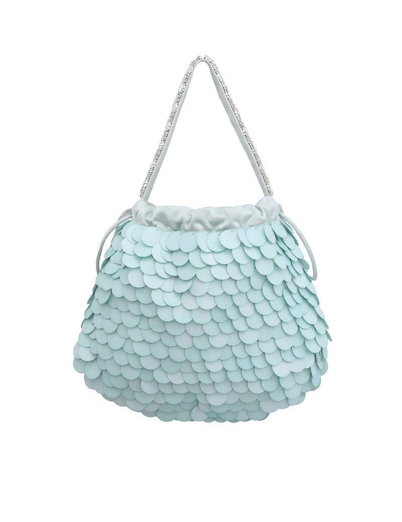 SEQUIN EMBROIDERED POUCH 4