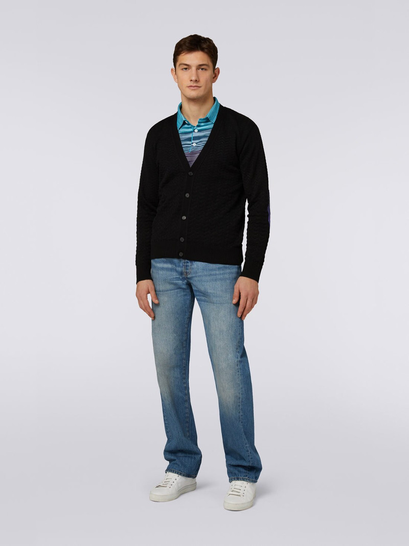 Missoni Cotton cardigan with multicoloured patches outlook