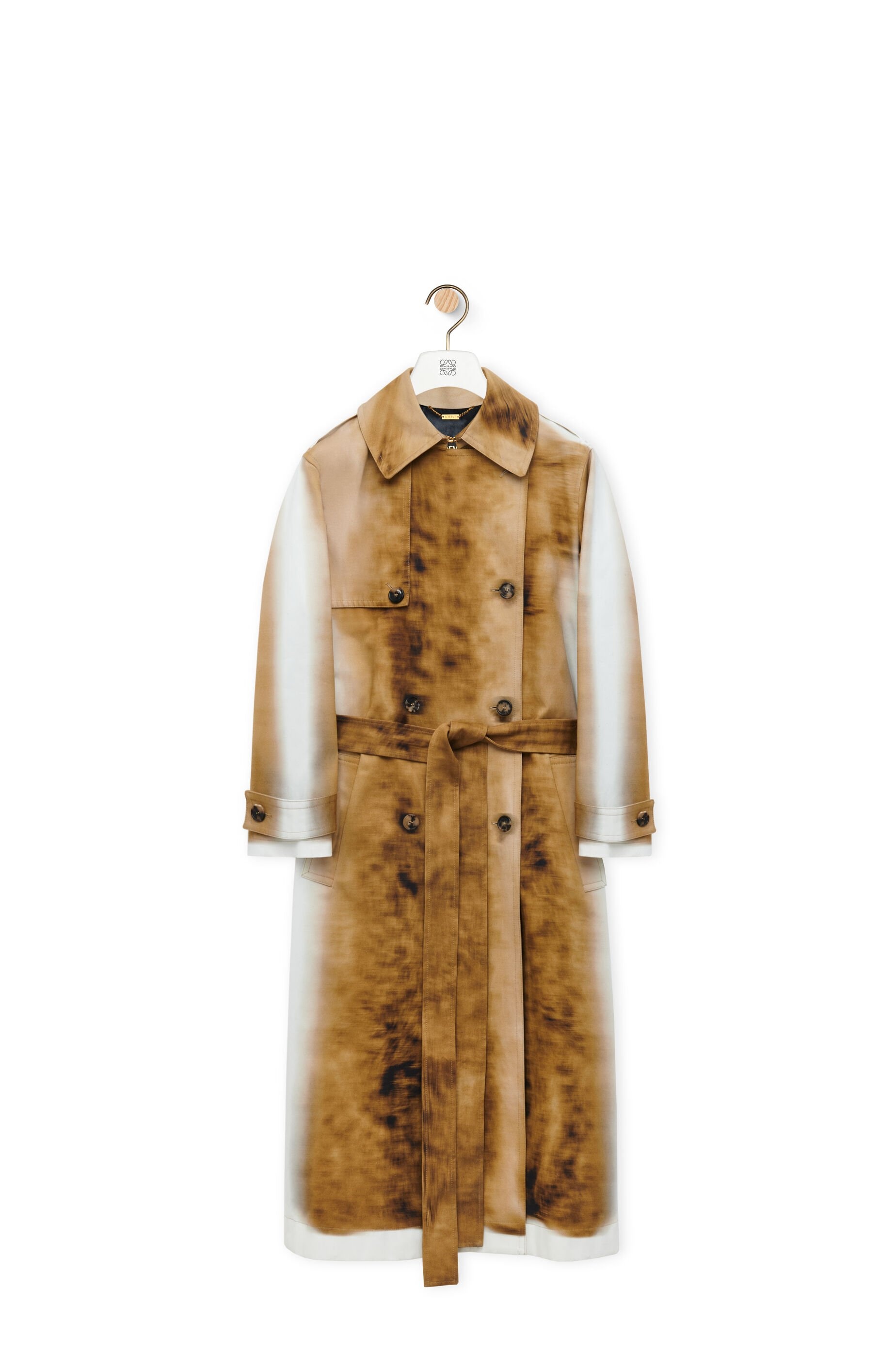 Trench coat in cotton - 1