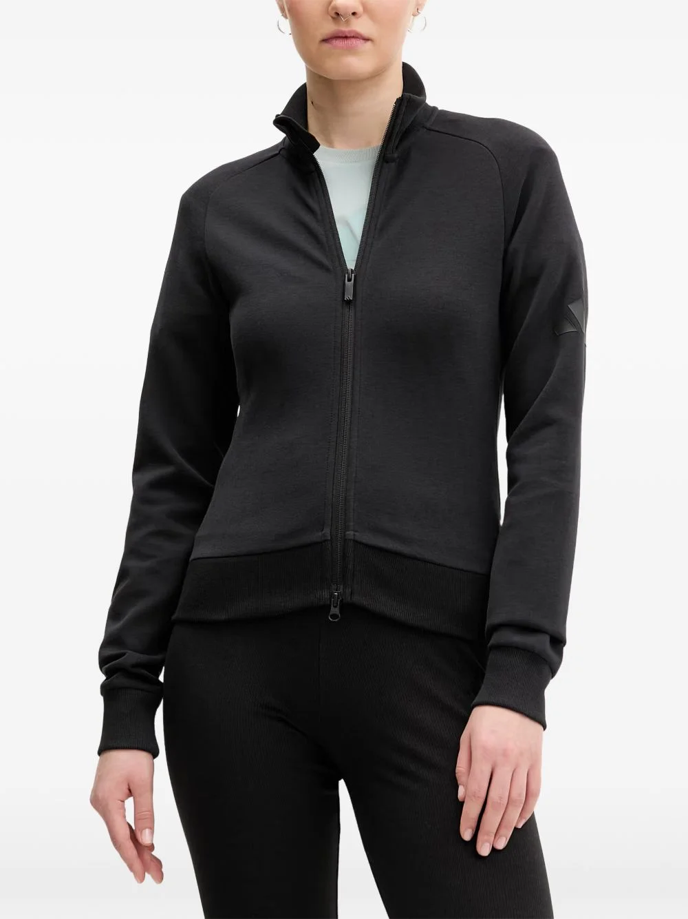 Soft Lux Slim high-neck sweatshirt - 1