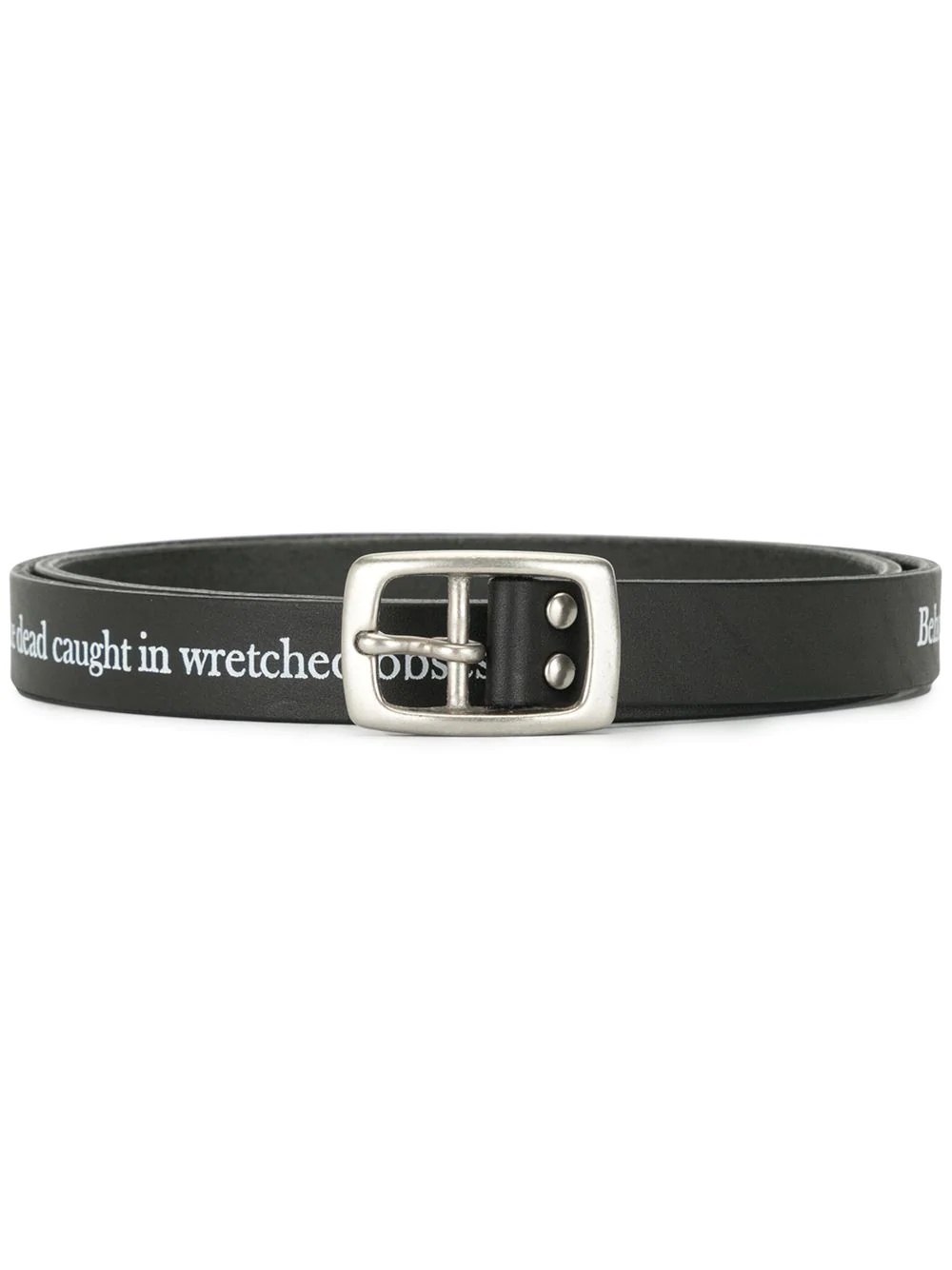 quote-print belt - 1