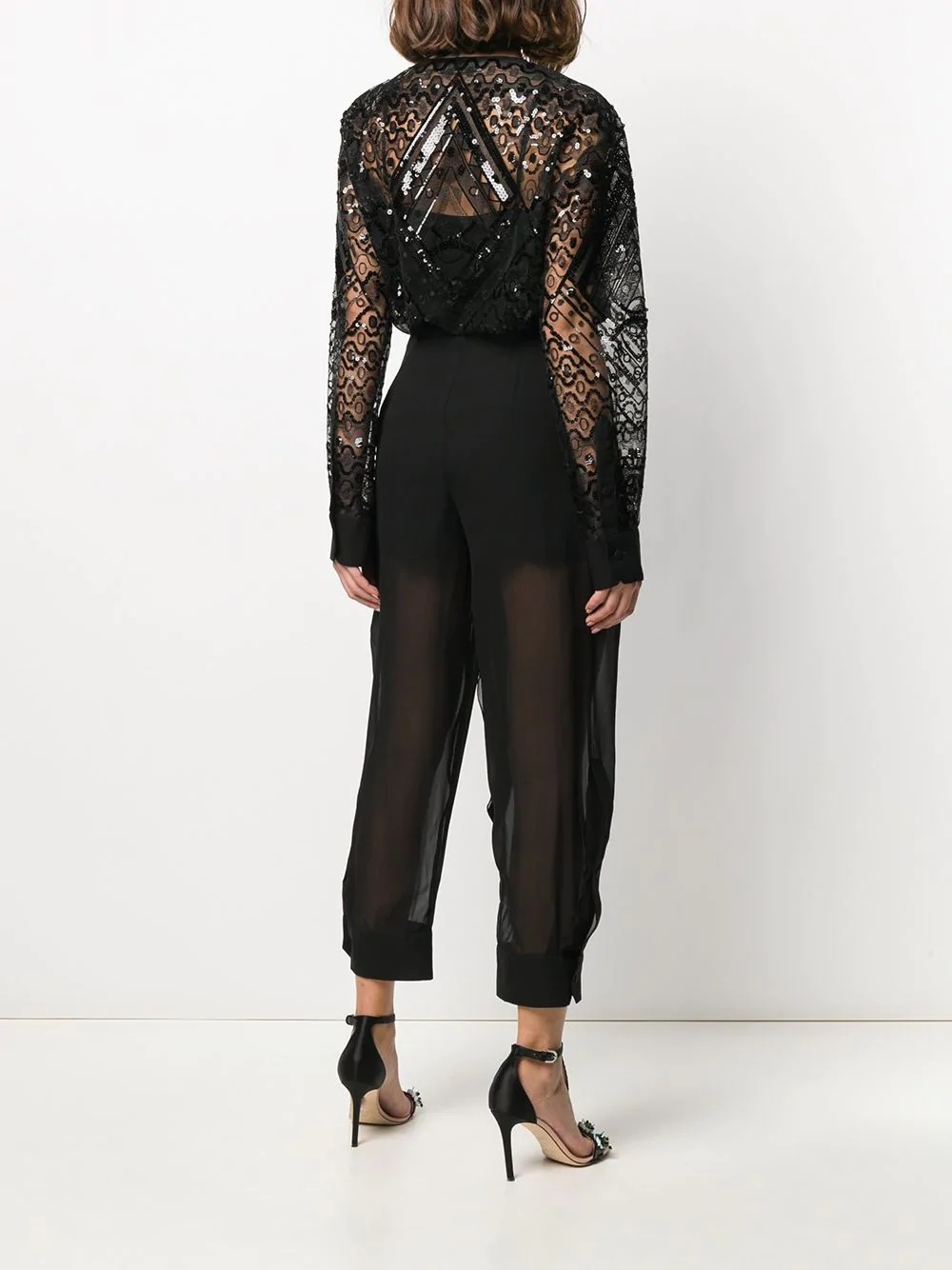 Vivara embroidered jumpsuit - 4