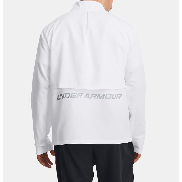 Under Armour Storm Run Windproof Jacket 'White' 1376797-100 - 4