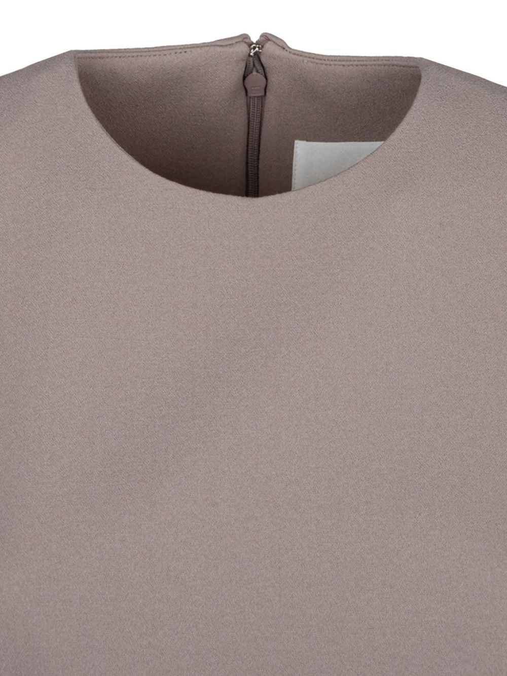 virgin-wool midi dress - 3