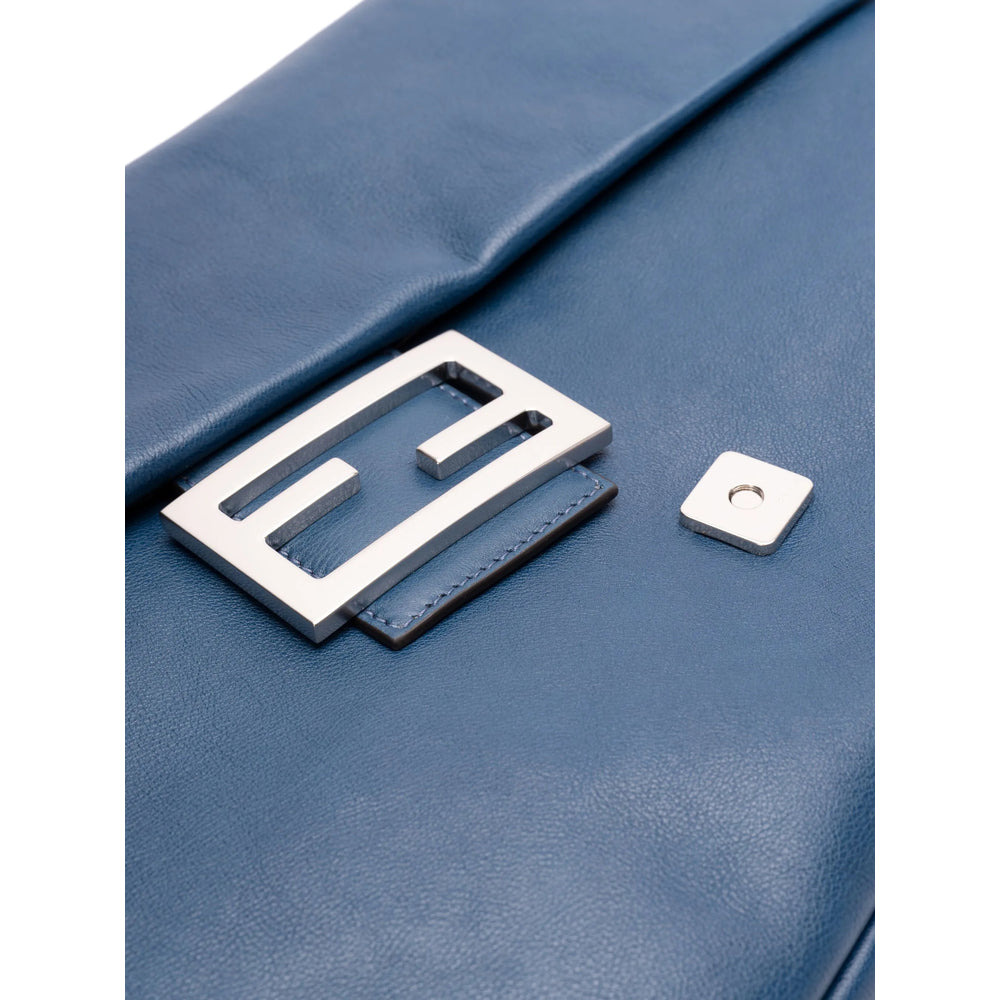 Fendi Blue Shoulder Bags Women - 4