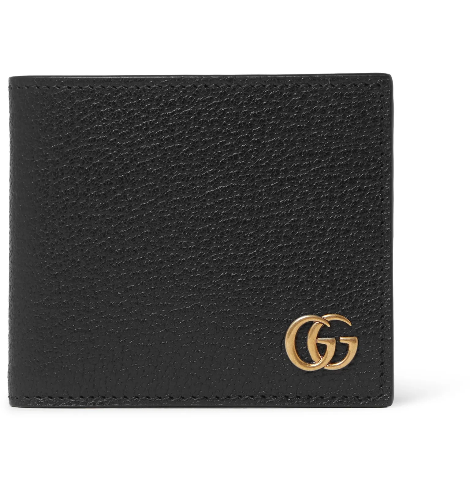 GG Marmont Full-Grain Leather Billfold Wallet - 1