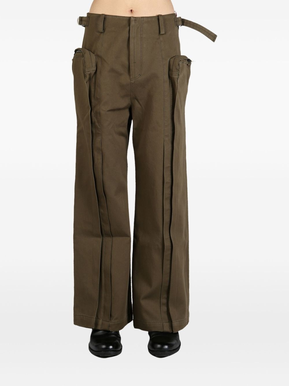 maxi-pouch pocket trousers - 3