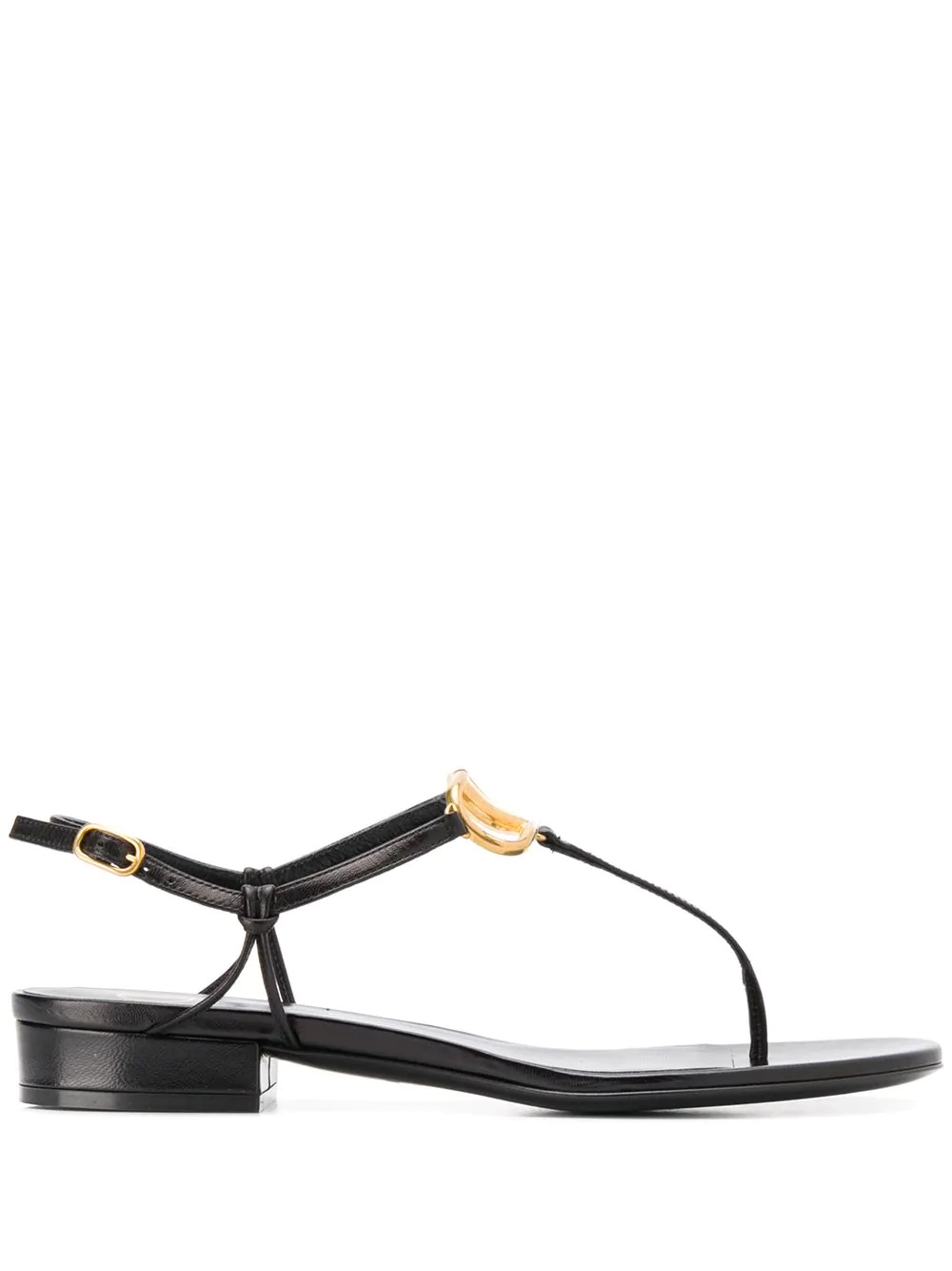 VLOGO thong-strap sandals - 1