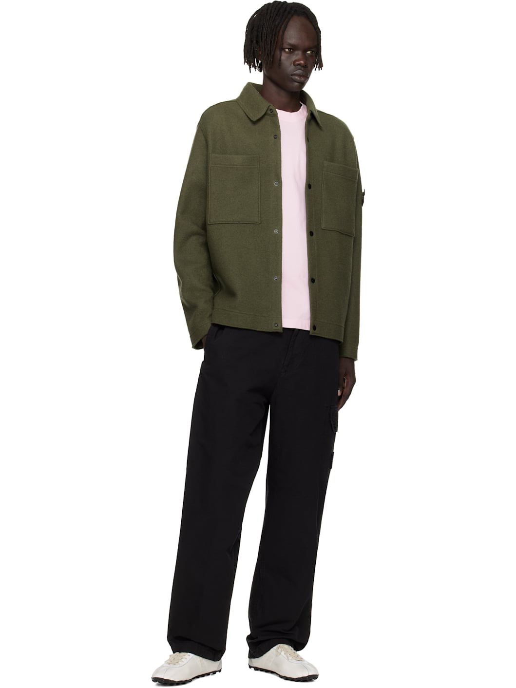 Black 3100011 Organic Cotton Ripstop Cargo Pants - 4