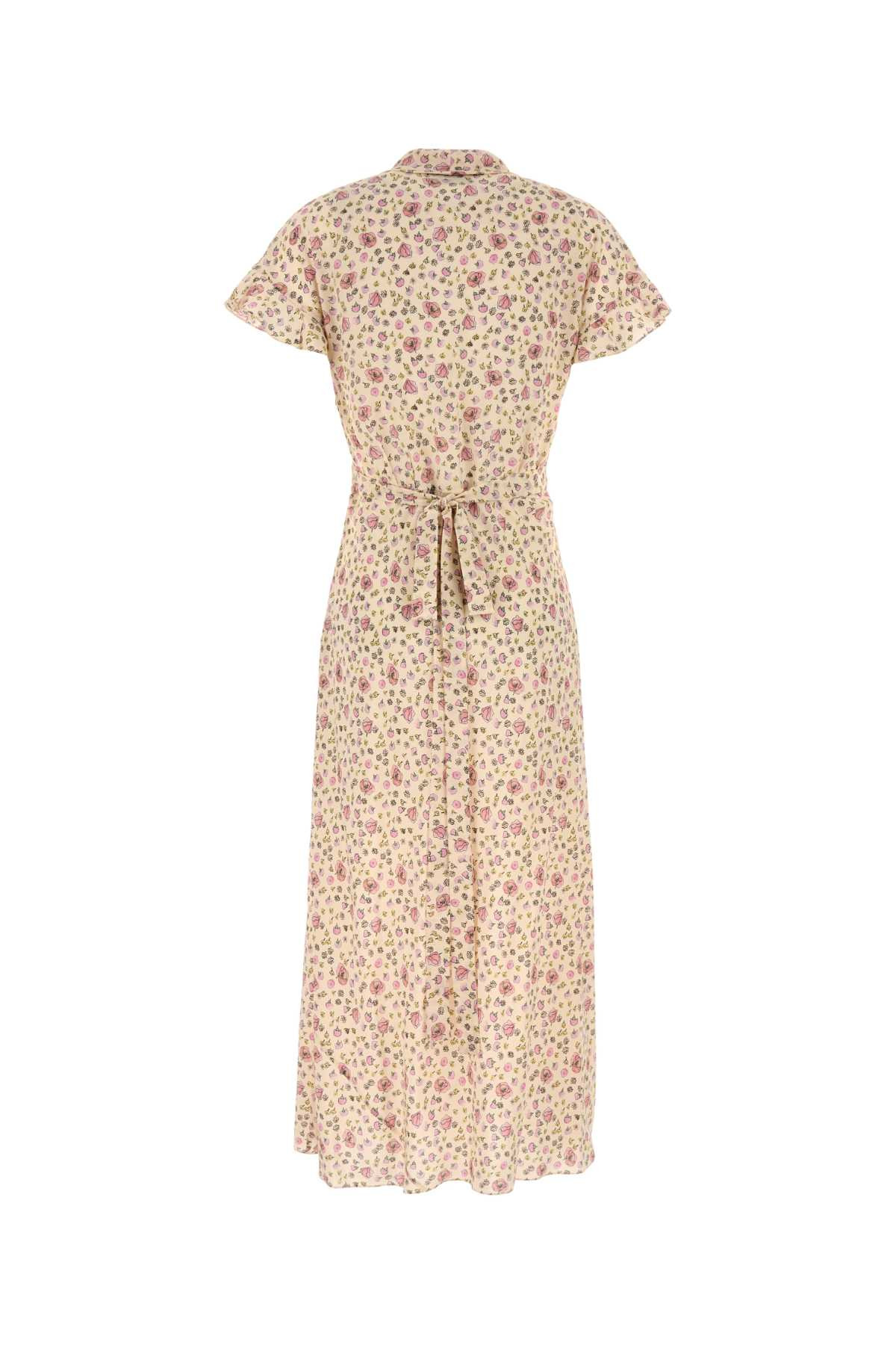 Miu Miu Women Printed Silk Dress - 2