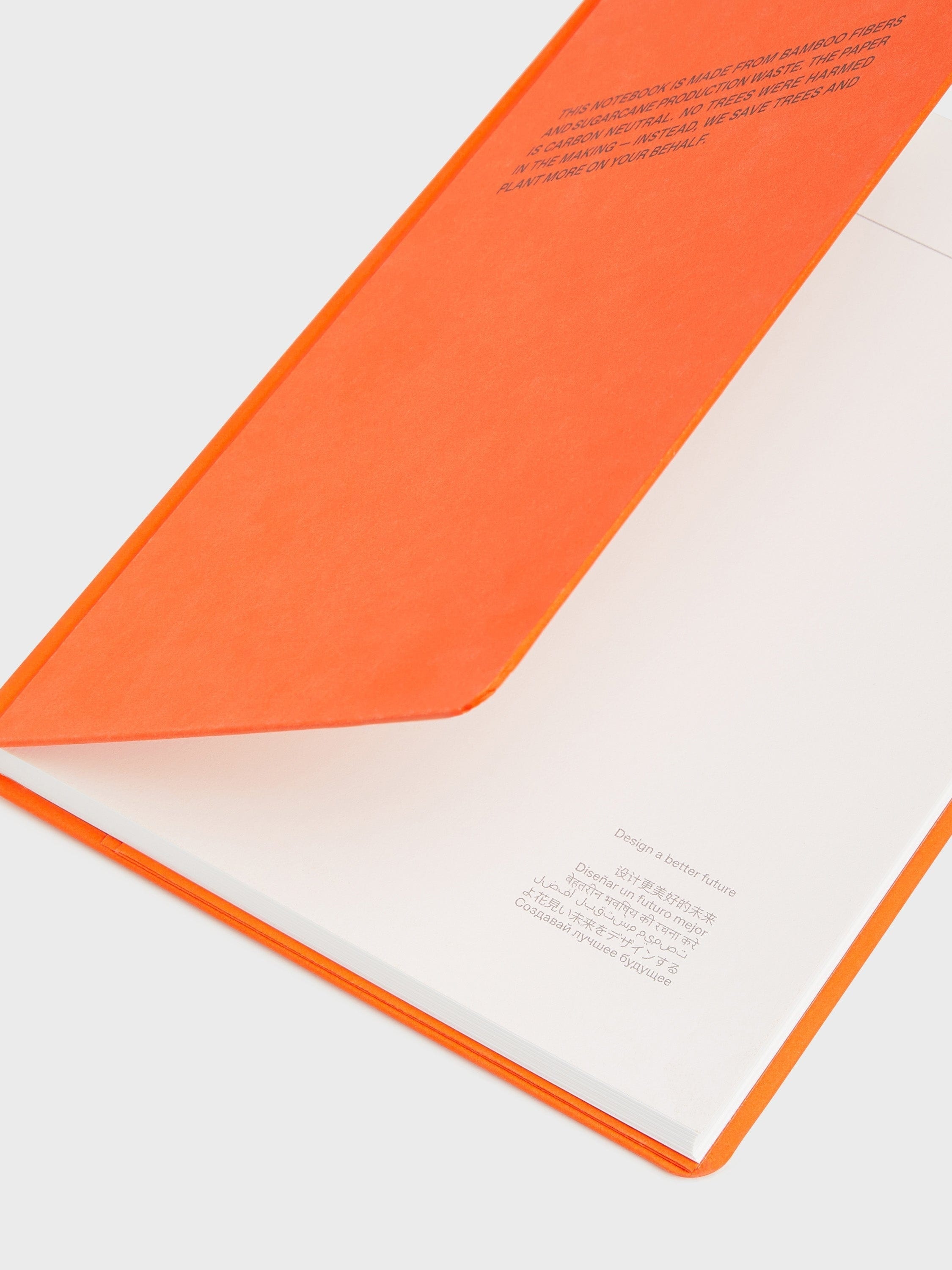 Tree Free Notebook - Persimmon Orange - 2