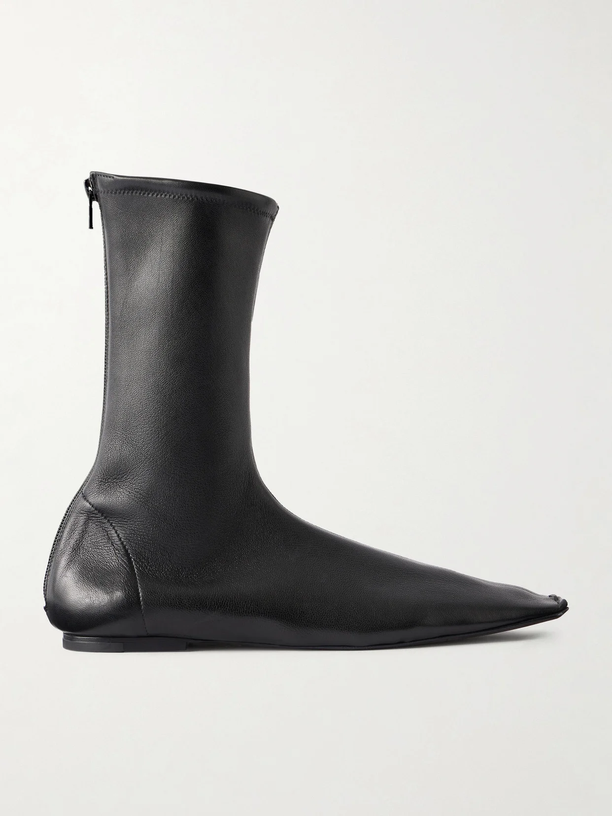 Marlene Leather Ankle Boots - 1