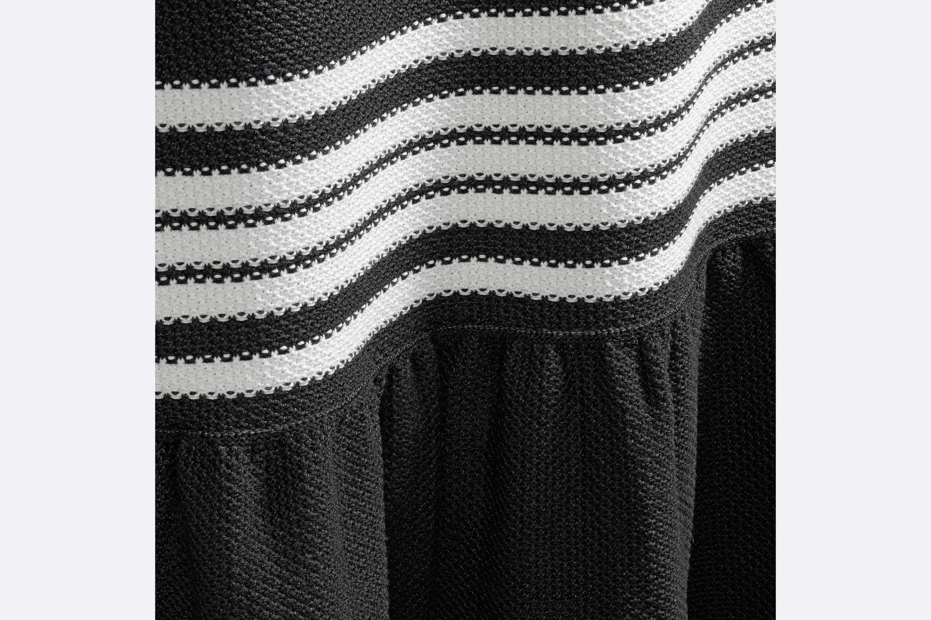 Dior Marinière Mid-Length Skirt - 2