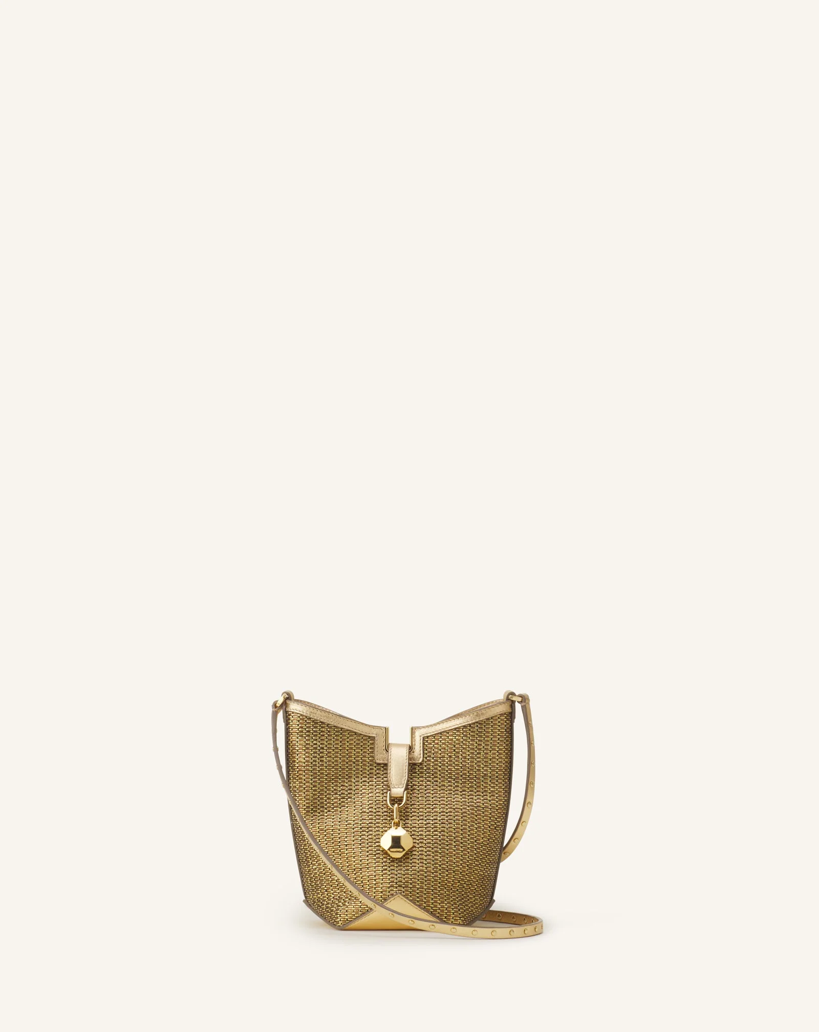 CATCH BY LANVIN BUCKET BAG IN RAFFIA - 1