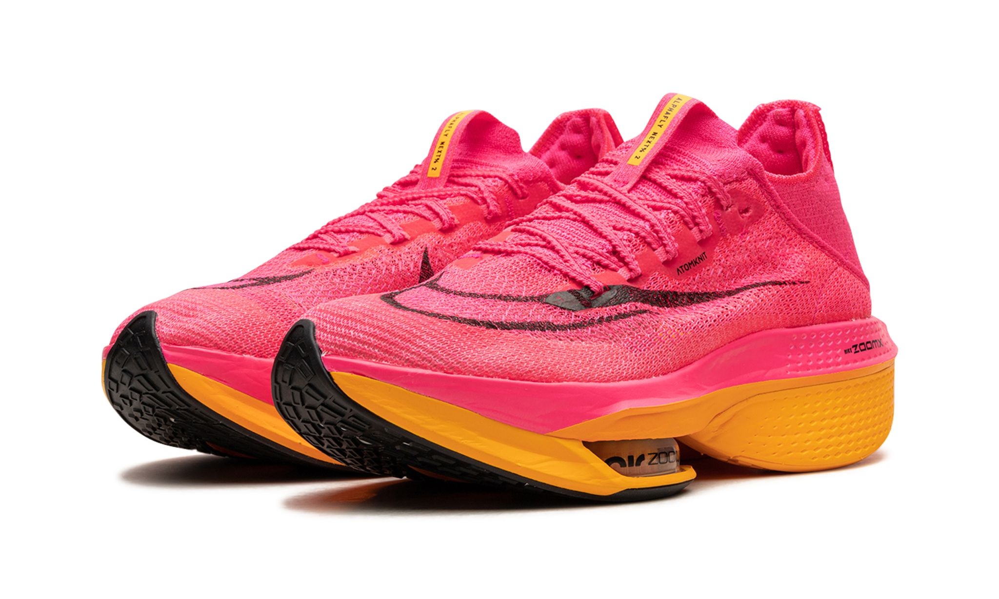 NIKE AIR ZOOM ALPHAFLY NEXT% 2 WMNS "Hyper Pink Laser Orange" - 2