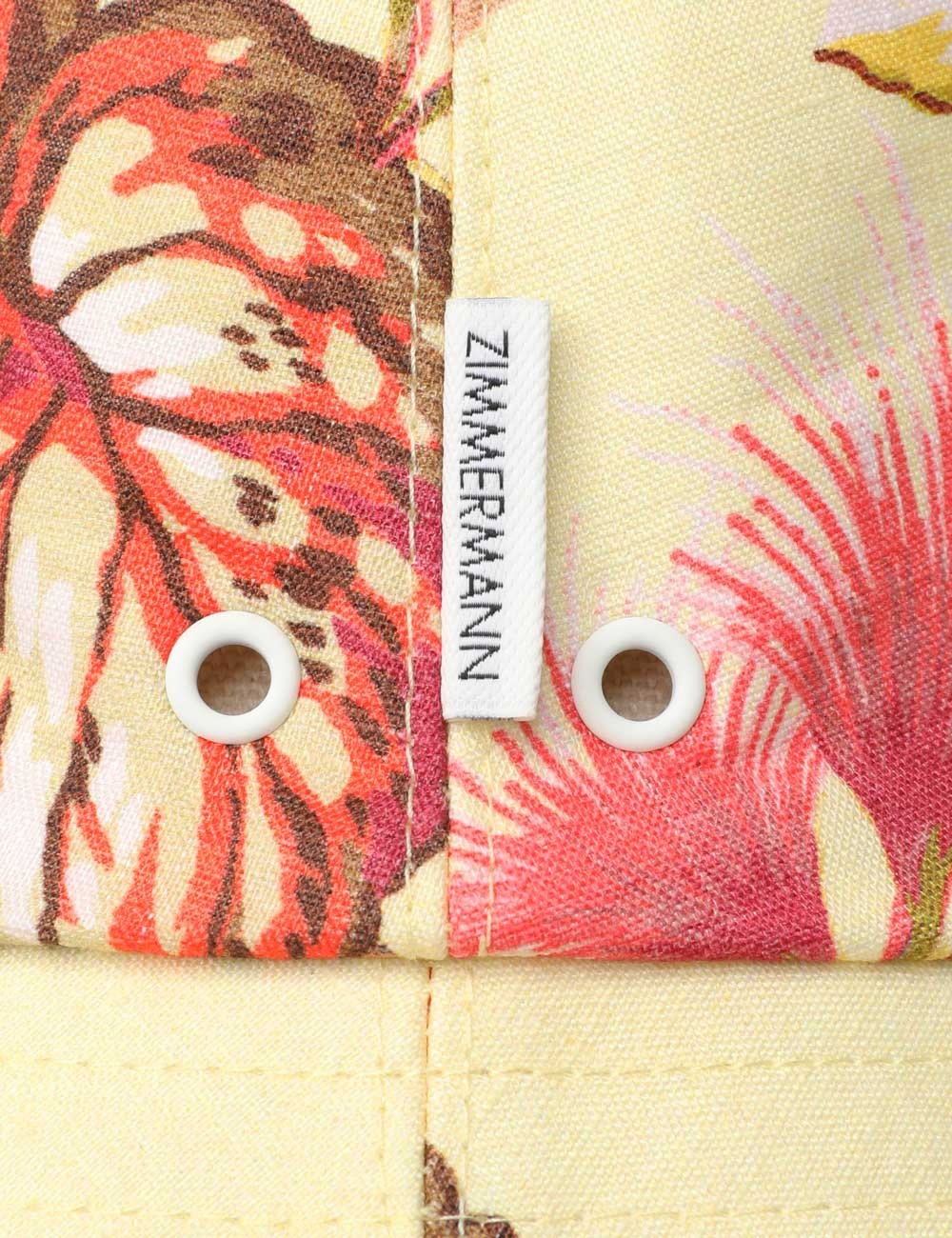 PRINTED CANVAS BUCKET HAT - 4