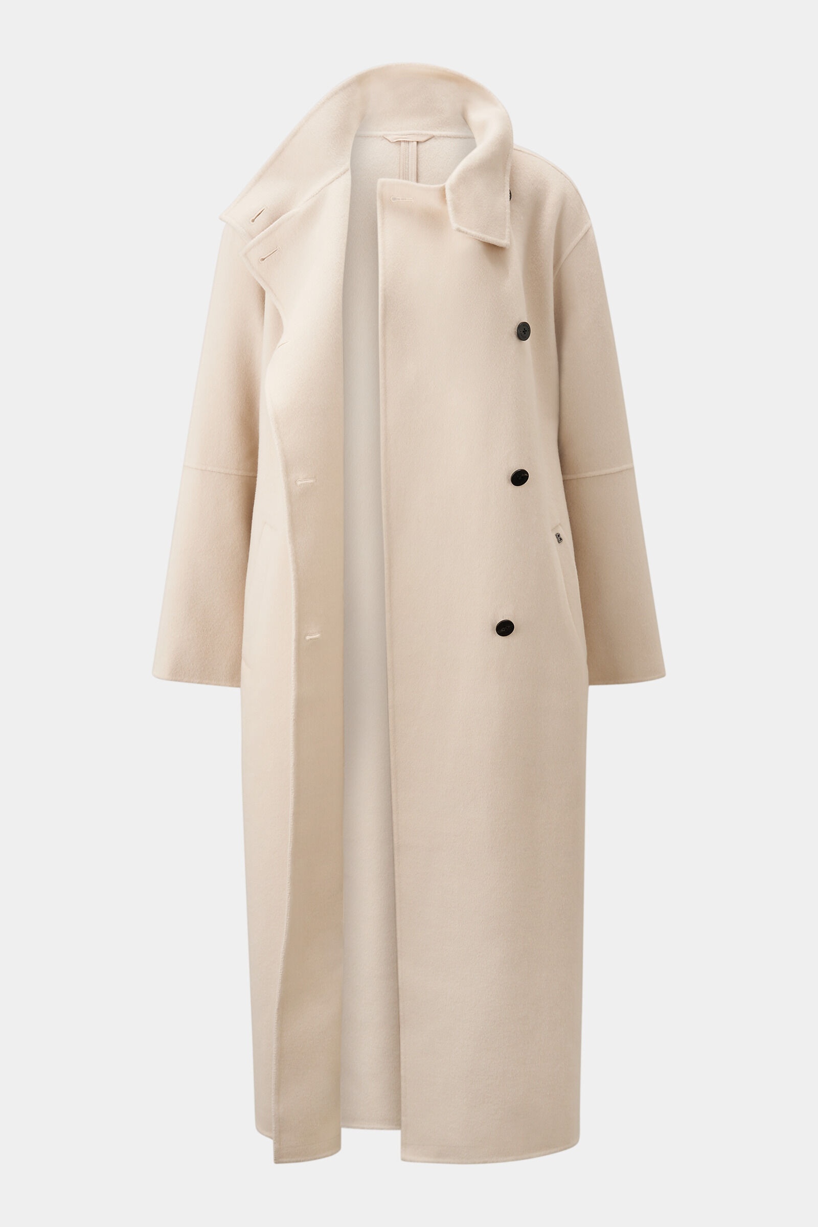Amely Double-faced coat in Beige - 2