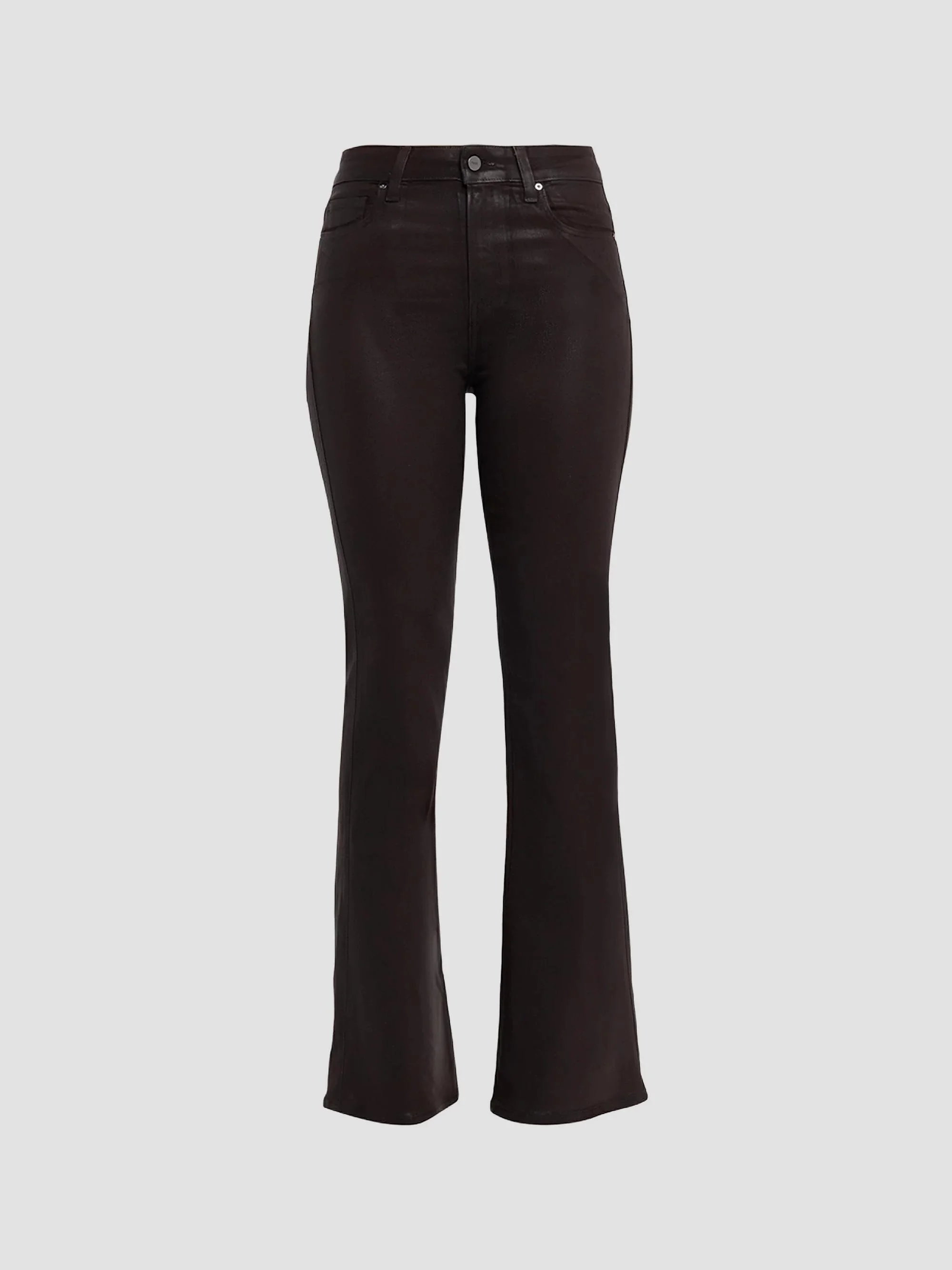 Women's Laurel Canyon High-Rise Coated Jeans - Chicory Coffee Luxe Coating - 1