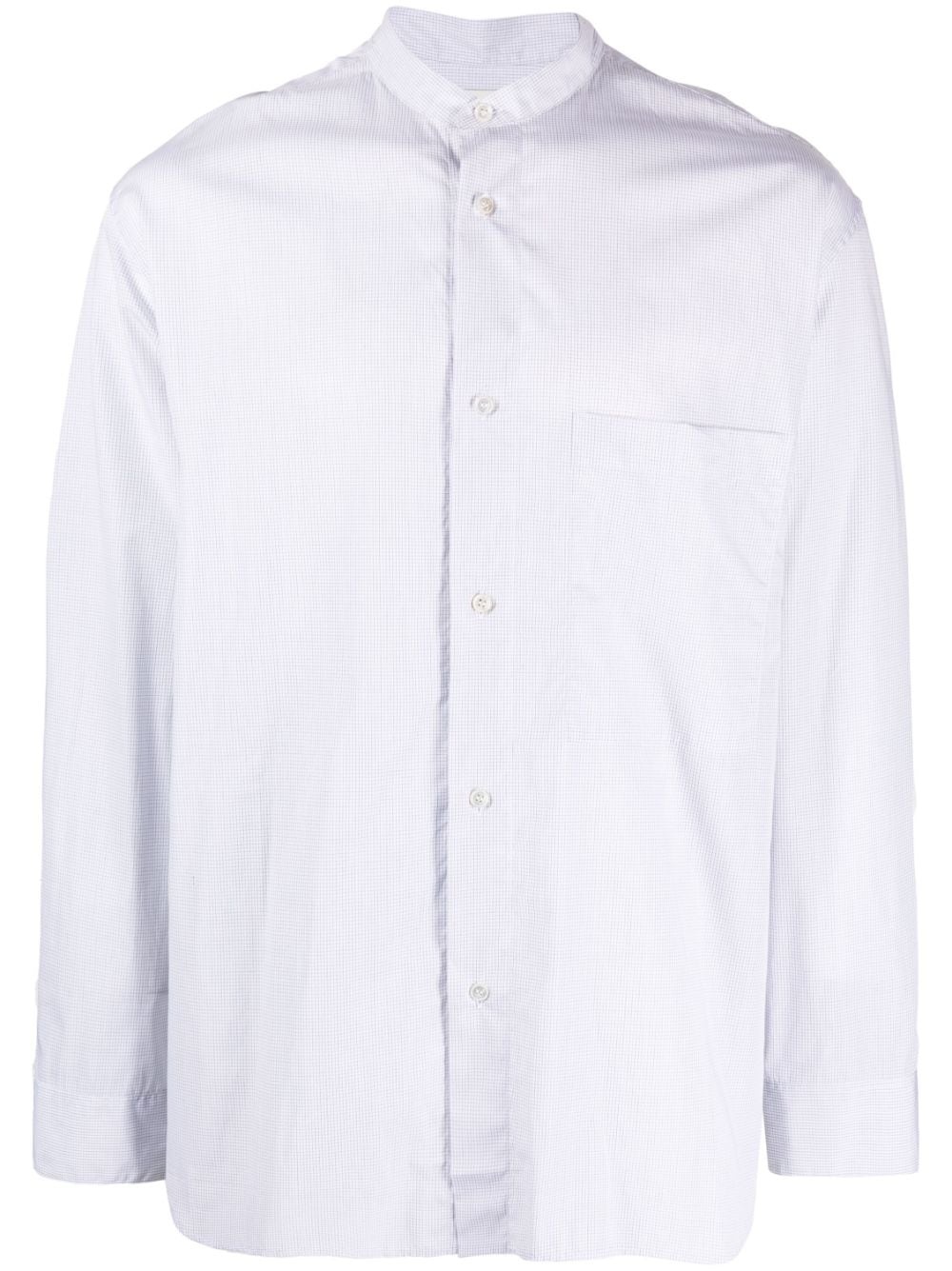 海外正規品・楽天市場店 unknown Band collarLinen shirt | fml.es