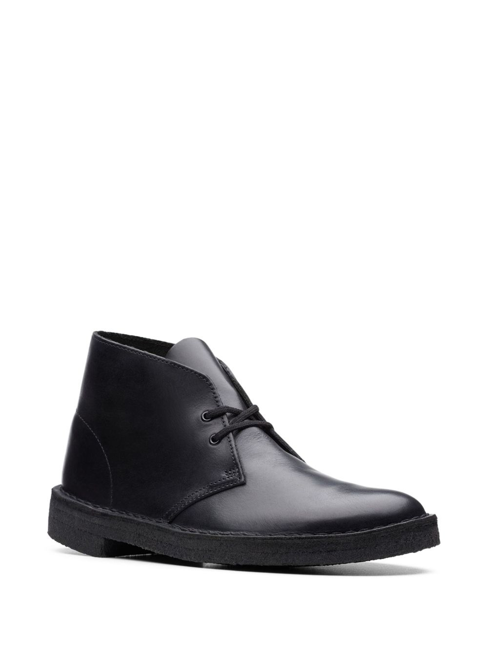 leather "Black Polished" desert boots - 2