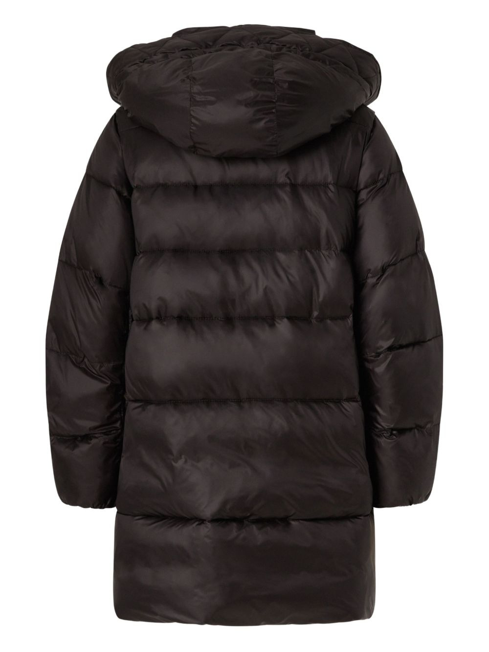 hooded puffer coat - 2