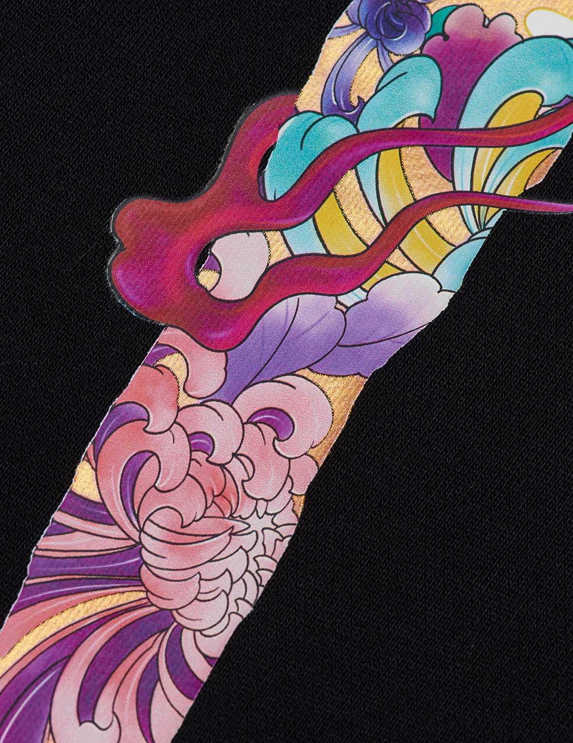 FLORAL DÉCOR DAICOCK PRINT SWEATPANTS - 12