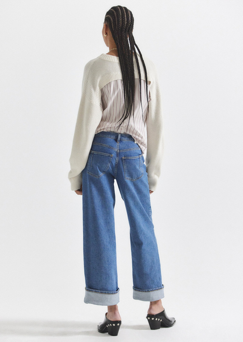 DEREK LAM 10 CROSBY DELANO CUFFED JEAN outlook