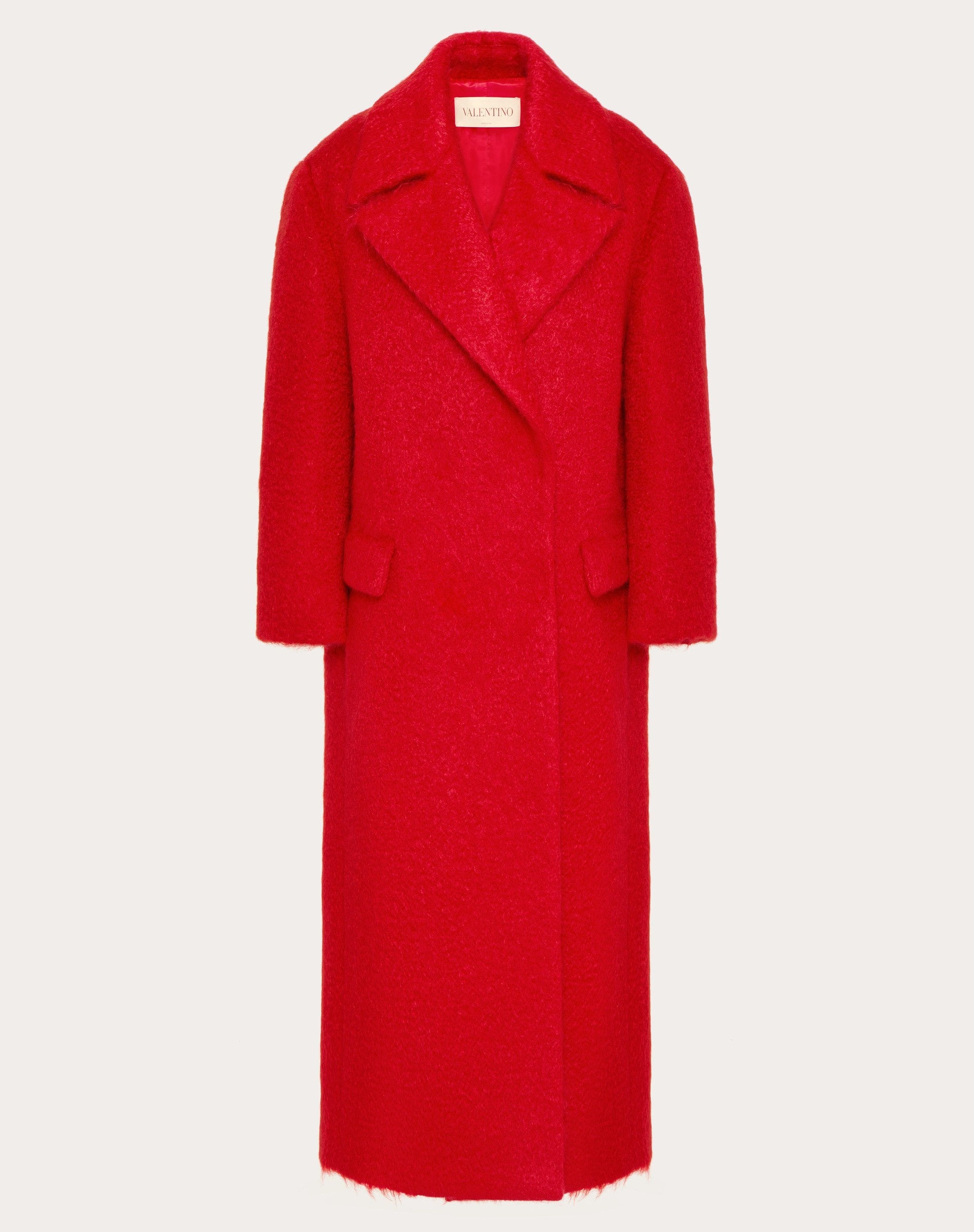 UNCOATED BOUCLÉ COAT - 1