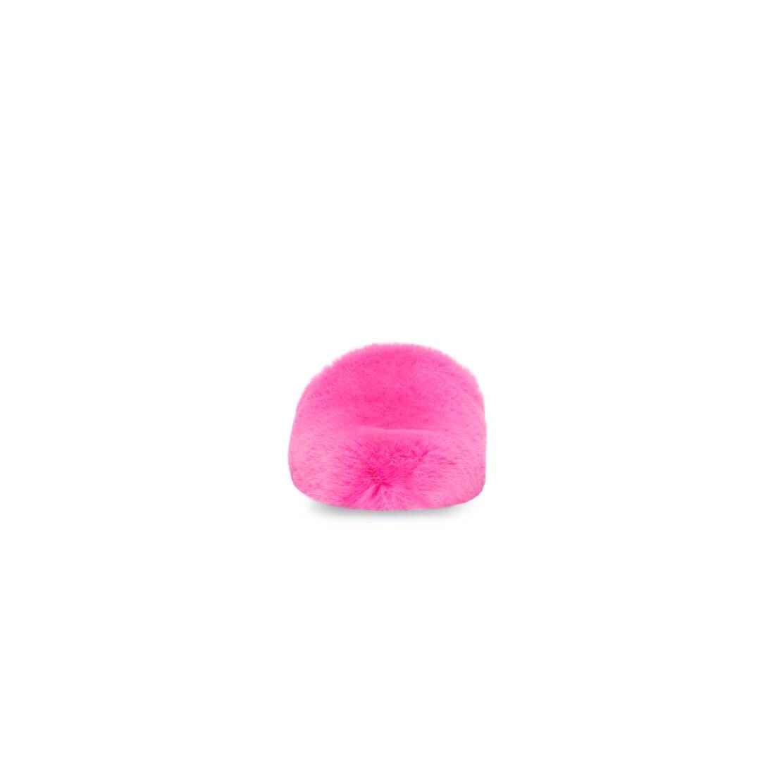 Women's Teddy Mule  in Pink - 3