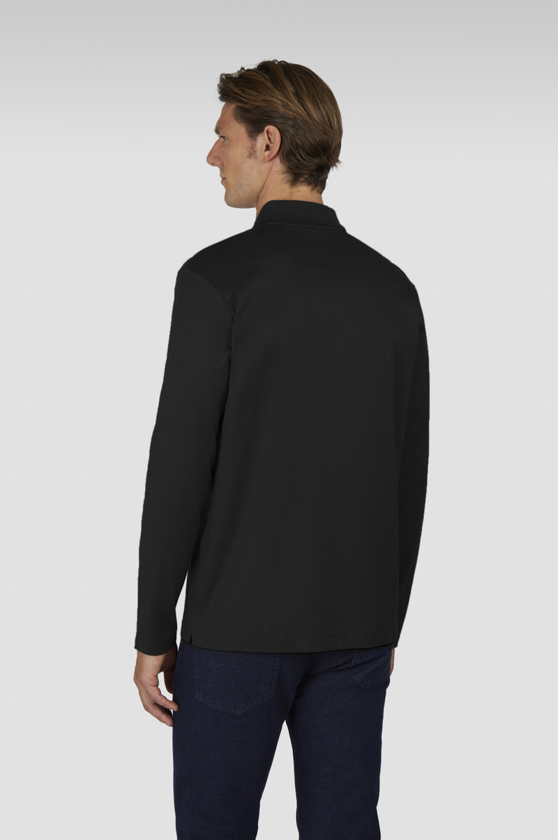 AQUA TOUCH COTTON ZIP-UP POLO SHIRT 3
