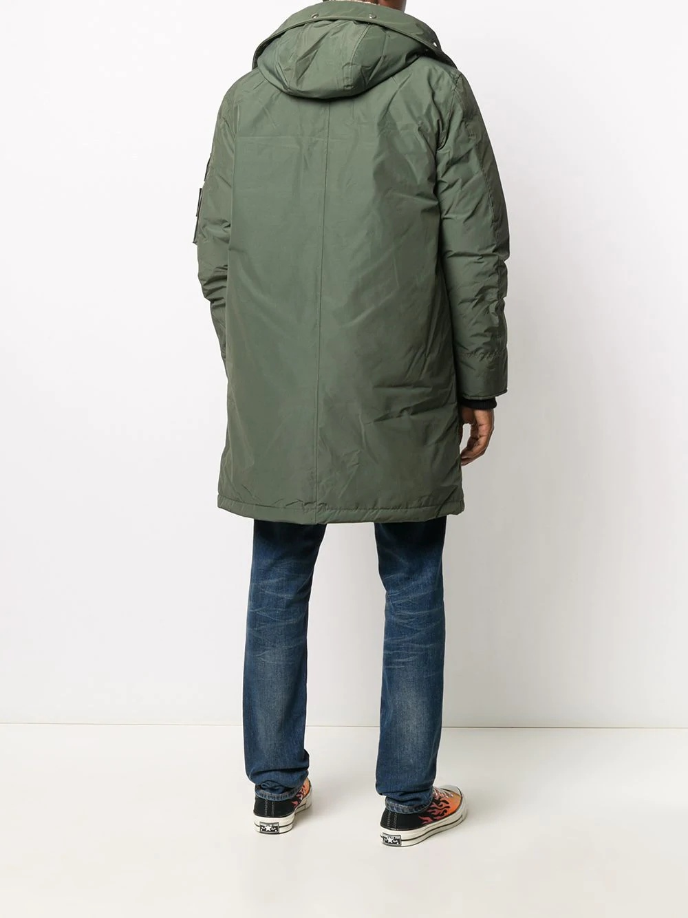 hooded parka coat - 8