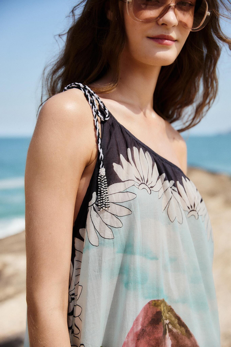 FARM RIO Multicolor Copacabana Beach Maxi Dress outlook