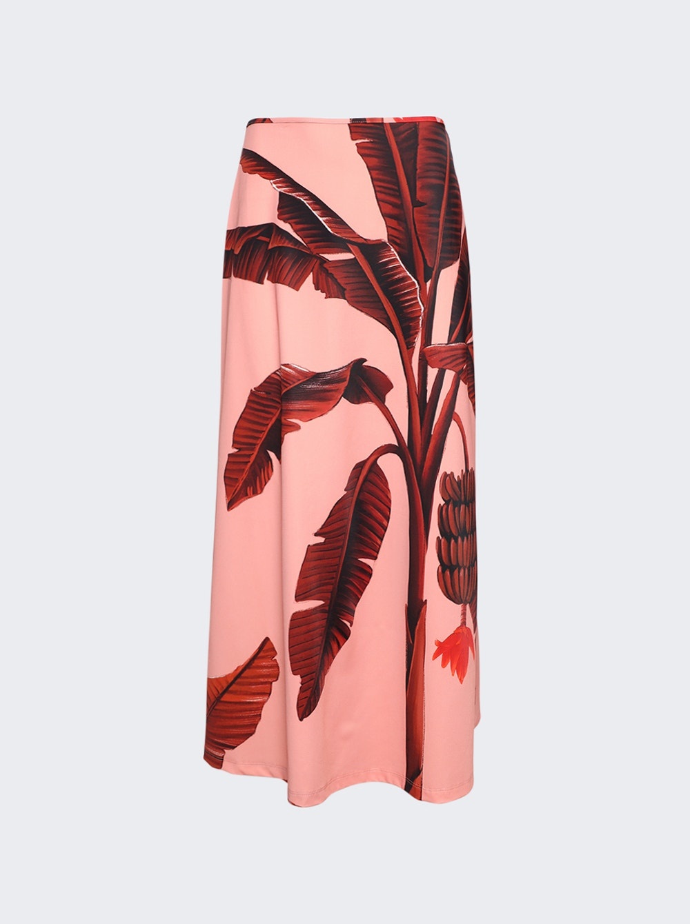 Urubamba Midi Skirt Banana Salmon - 1