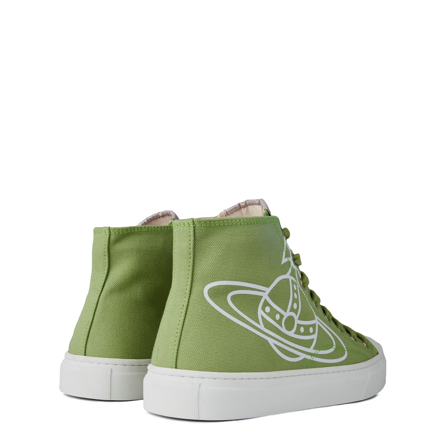 ORB CANVAS HIGH TOP TRAINERS - 5