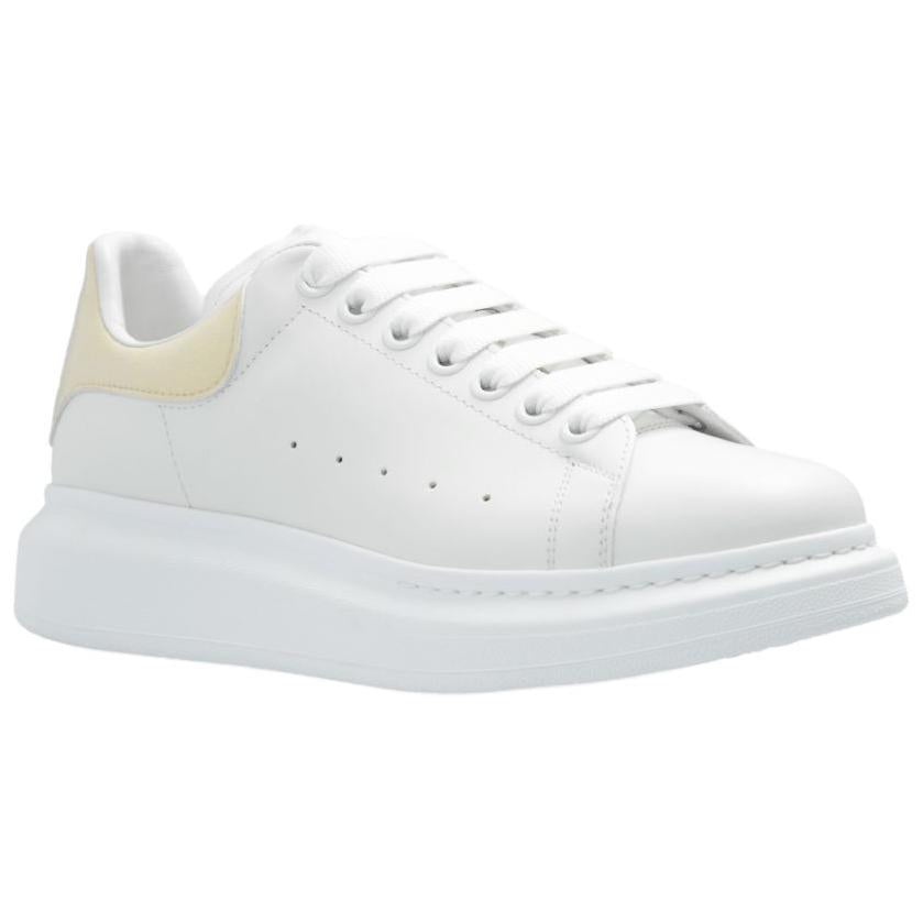 (WMNS) Alexander McQueen Oversized Sneakers 'Baby Yellow White' 718233WIEEL8762 - 3