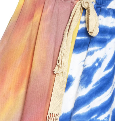 Loewe + Paula's Ibiza Tie-Dyed Cotton Drawstring Shorts outlook