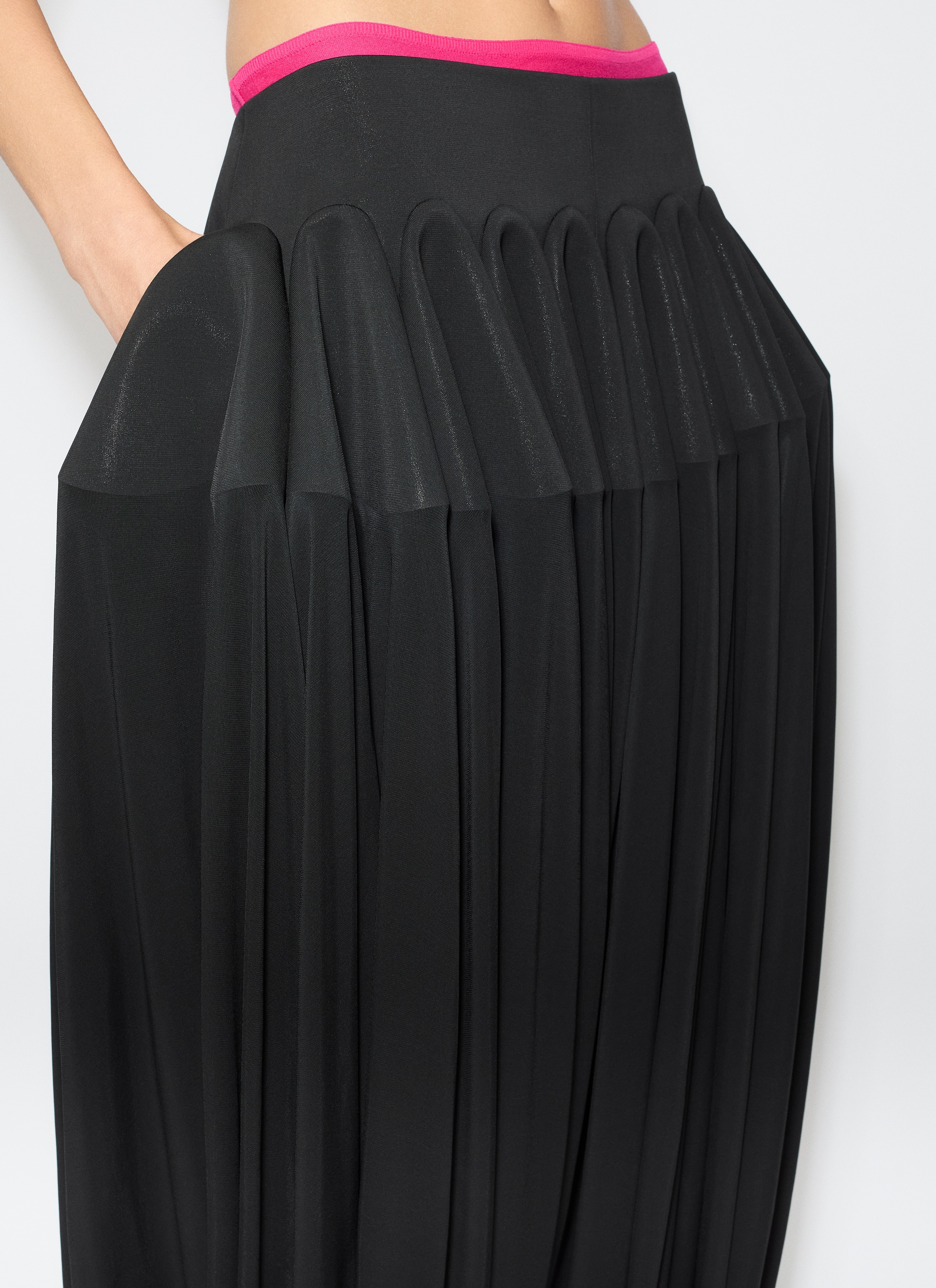 JERSEY PEPLUM PANTS - 5