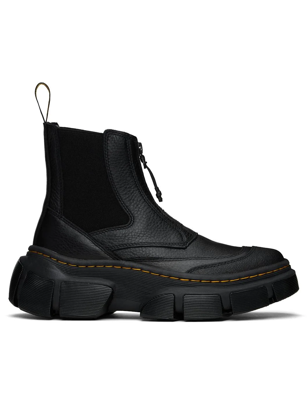 leather boots - 1