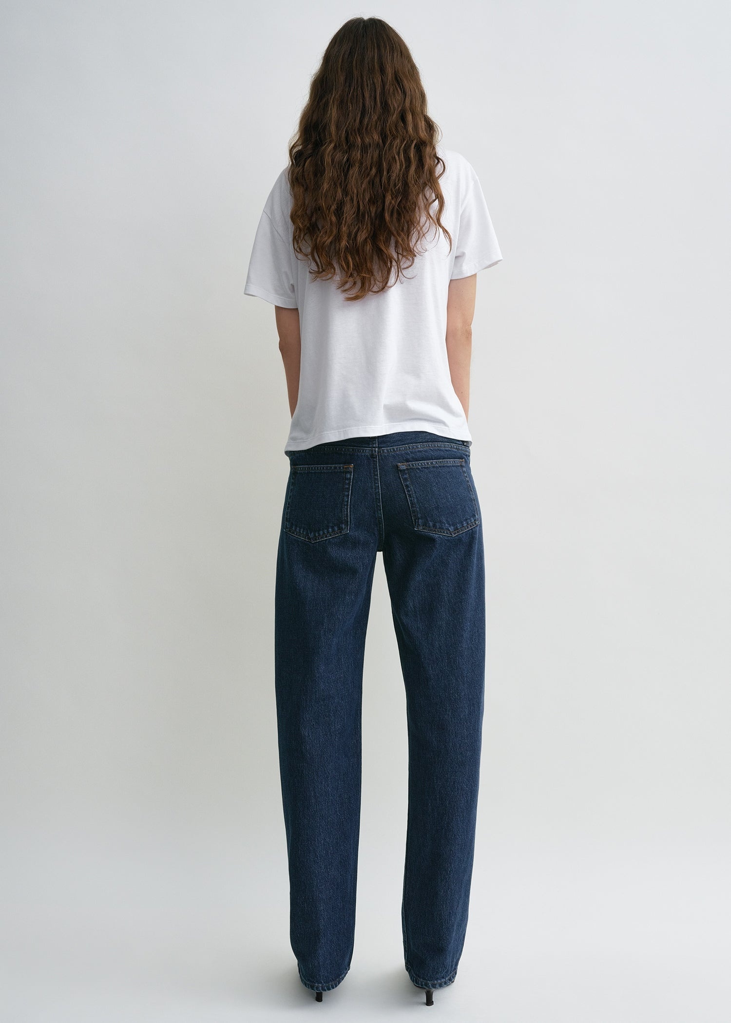 Low straight denim indigo - 4