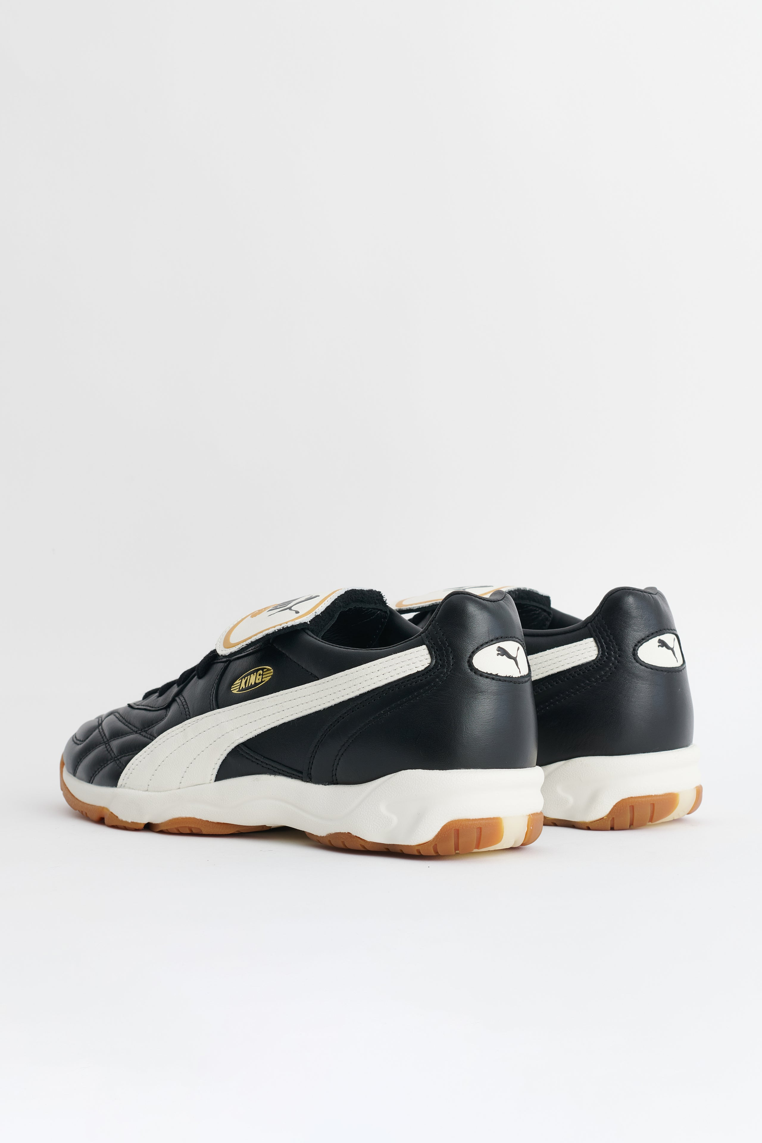 PUMA KING INDOOR PUMA BLACK / WARM WHITE - 4
