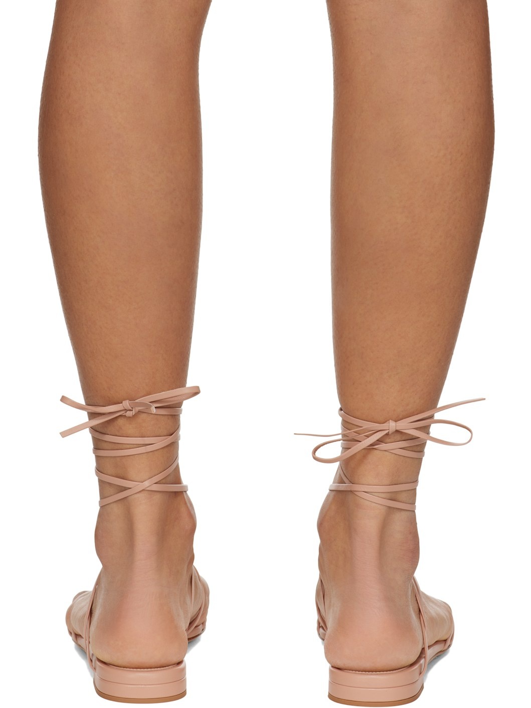 Pink Nappa Sandals - 2