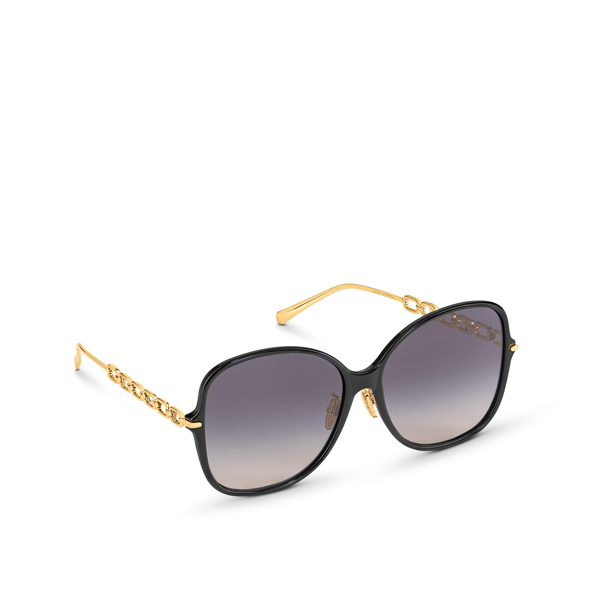 My LV Chain Two Square Sunglasses - 1