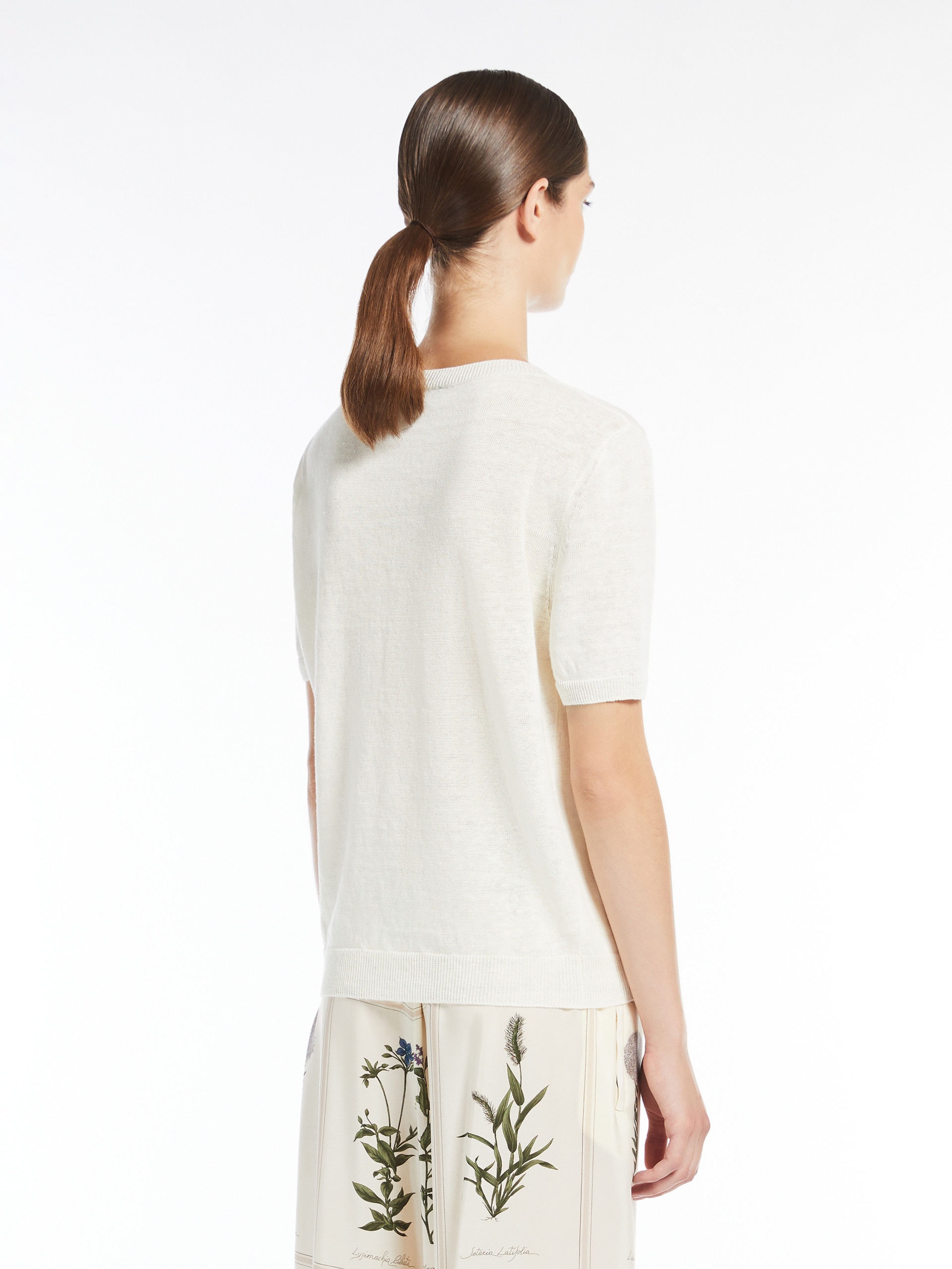 PANCONE Linen yarn jumper - 4