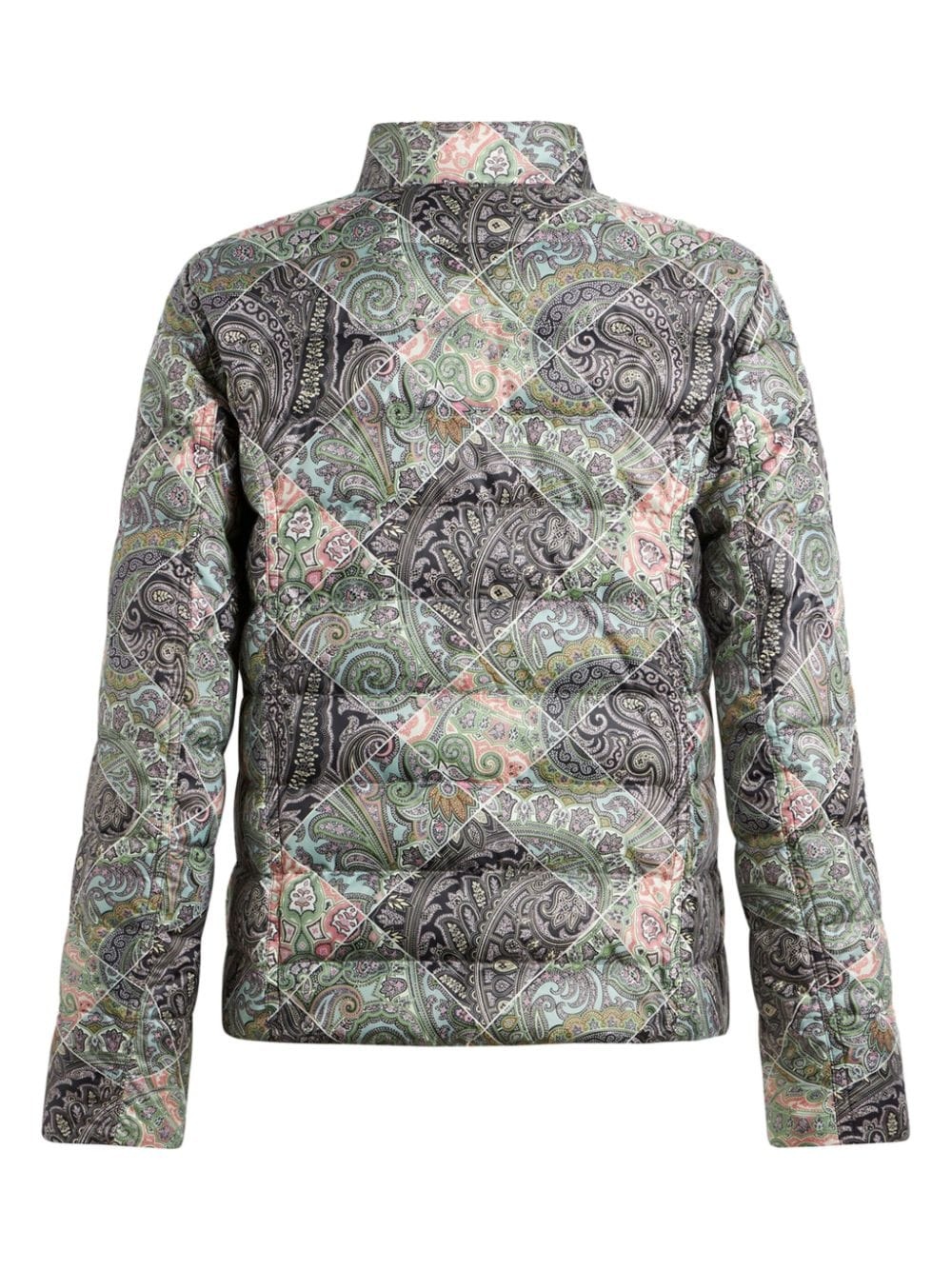 paisley-print goose-down puffer jacket - 6