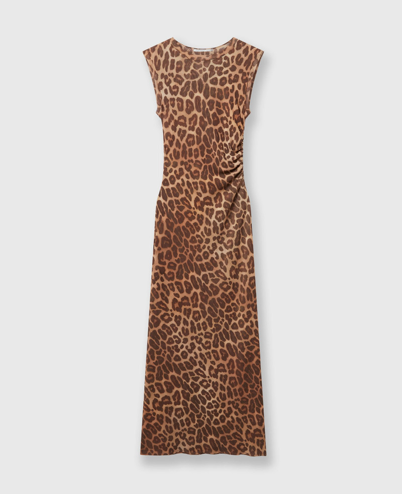 Leopard Sleeveless Maxi Dress 1