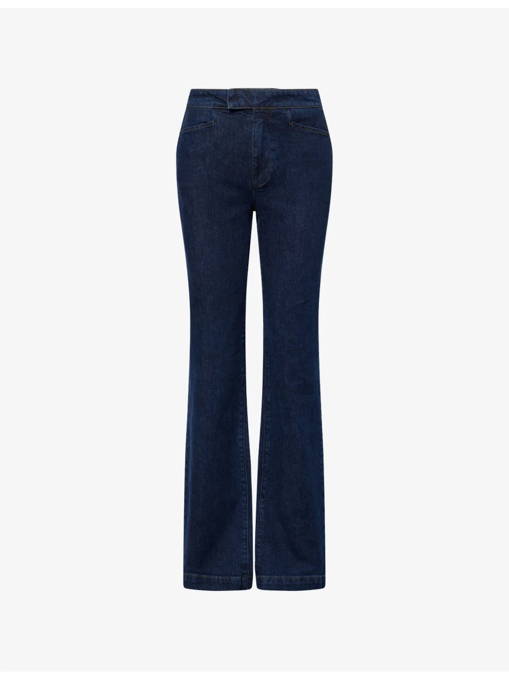 "Stevie 34"" Bootcut High-Rise Denim Jeans" - 1